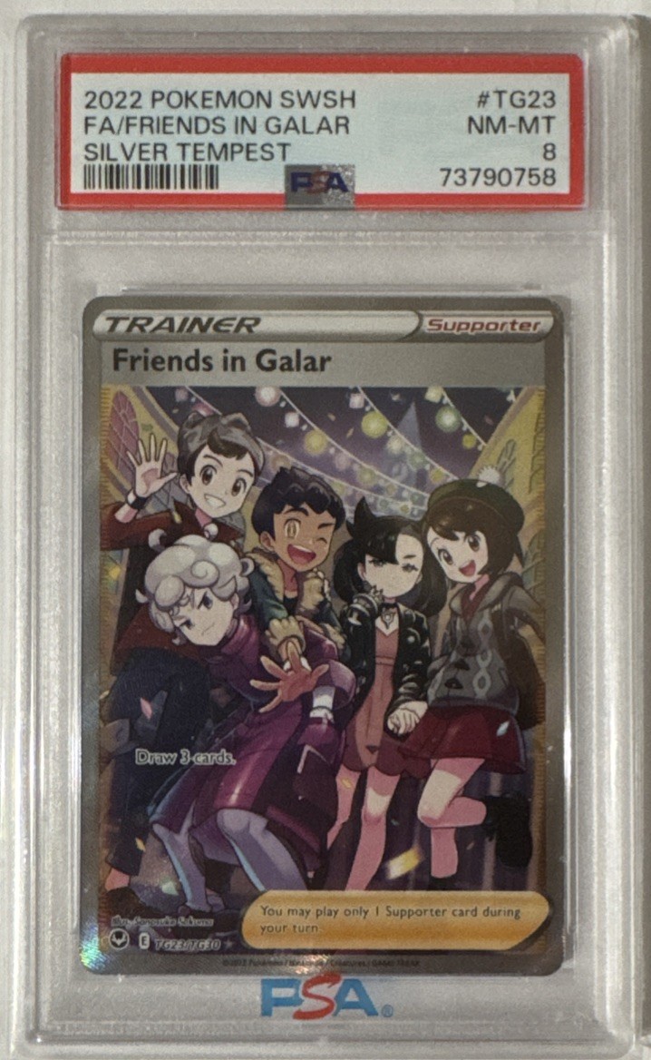 Friends in Galar TG23/TG30 Swsh12: Sword & Shield - Silver Tempest Trainer  Gallery Holo for sale online | eBay