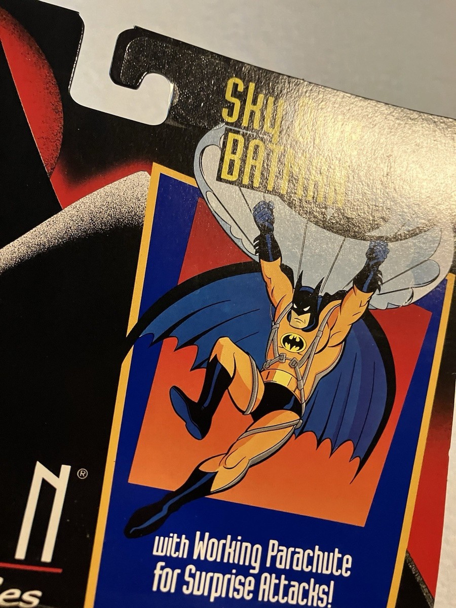 1992 Kenner Batman The Animated Series Sky Dive Batman Action