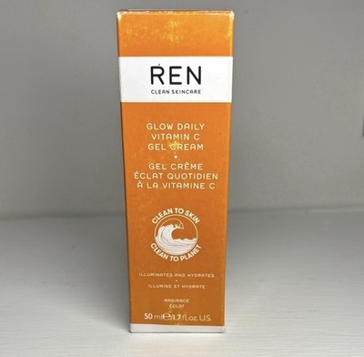 REN Clean Skincare Glow Daily Vitamin C Hydrating Gel Cream 1.7 fl oz