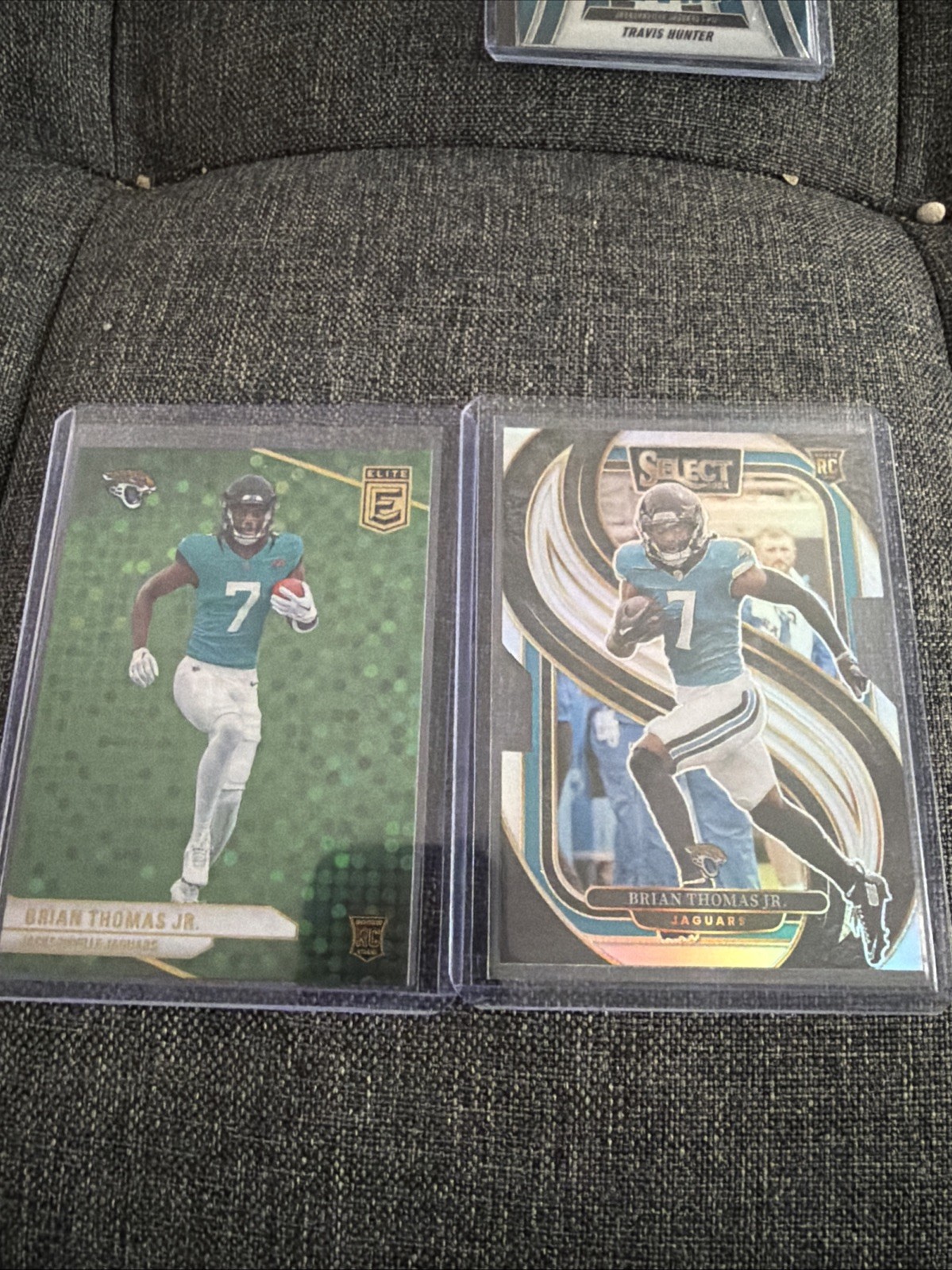 2024 Panini Select - Premier Level Brian Thomas Jr. #143 Silver Prizm Die-Cut