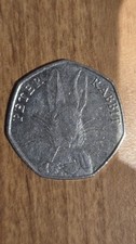 Peter Rabbit 2016 50p – Beatrix Potter – Circulated, Excellent Condition UK Coin