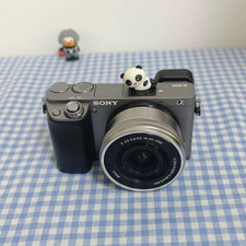 Sony A6000 ILCE-6000 Gray Digital Camera w/ 16-50mm Lens English -98 NEW