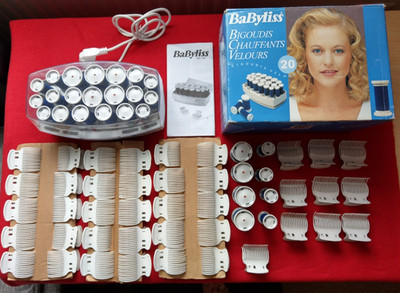 Lockenwickler erhitzbar BaByliss Soft Curl REF 908 / 20+8 Rollen/  30+10 Clips