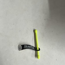 Nite Ize Reusable Rubber Cable Tie 3 in Yellow Black Twist Wire Organizer