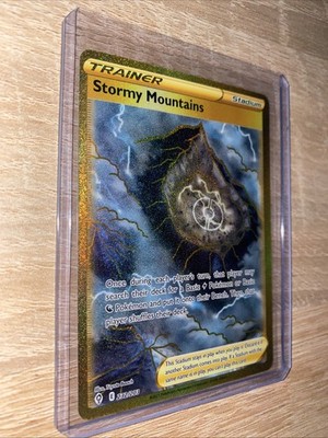 Stormy Mountains 232/203 Rare Secret Evolving Skies NM Englisch