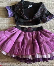 Child S Dance Costume Two Pieces-custom-Made Skirt And Jacket Top
