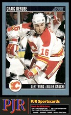 Craig Berube 1992-93 Score Canadian #258 Calgary Flames