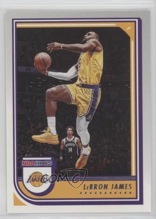 2022-23 Panini NBA Hoops Red Back LeBron James #170 1e6a