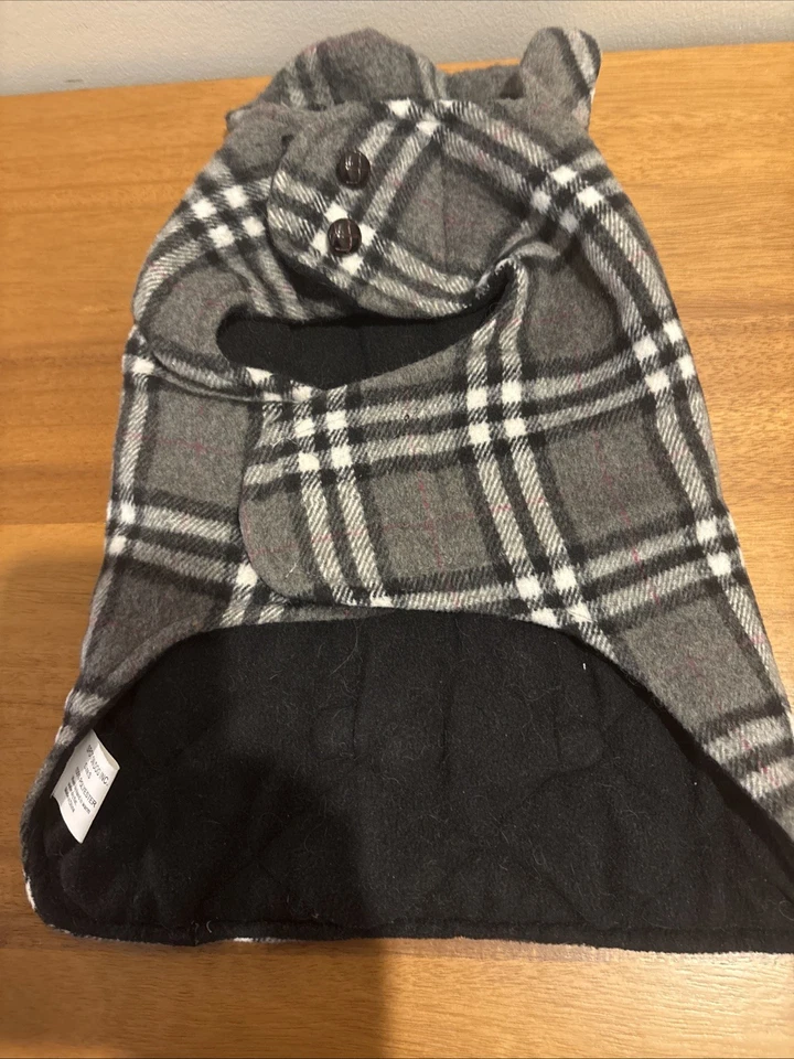 TWEED Spot on Dog Pet Jacket S M Coat puppy new Shearling lined  - Image 2 of 2