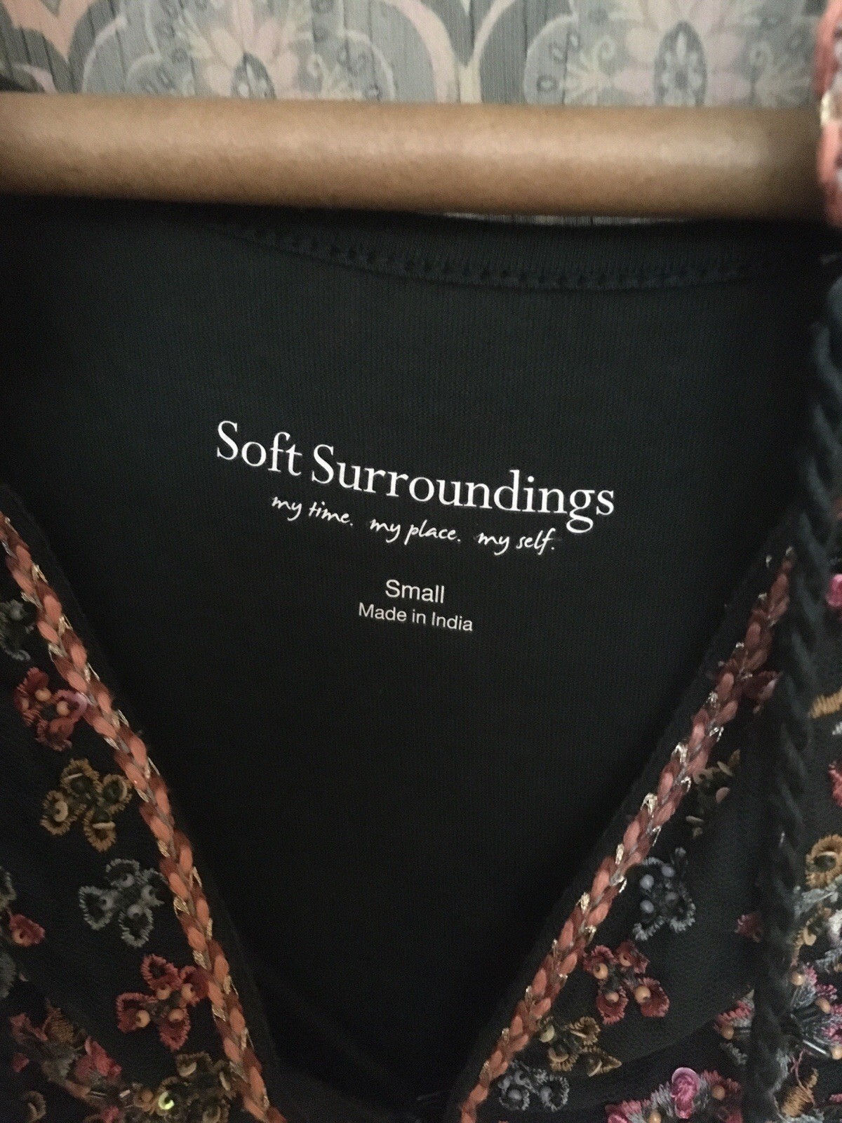 Soft Surroundings Beaded  Tunic Small - image 3