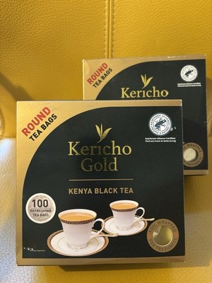 Tee-Kericho Kenya 2x 100 Tea Bag Vakuum Verpackt perfekter Genuss