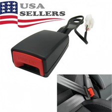 Car Seat Belt Latch Buckle Safety Belt Buckle Plug Adapter W Warning Cable New Car Seat Belt Latch Buckle Safety Belt Buckle Plug Adapter W Warning Cable New