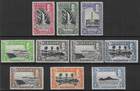 St Lucia 1936 GV Pictorial Set 2/6d SG113-122 MNH Cat£45