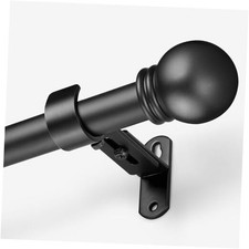 Curtain Rods for Windows 16 to 150 Inches, Curtain Rod Max Adjustable Length