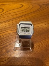 CASIO F-91WS-7 Digital Watch Clear White Skeleton Retro Unisex Alarm Chrono