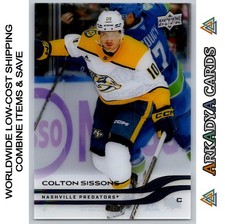 2025-26 Upper Deck Series 1 #94 Colton Sissons Clear Cut