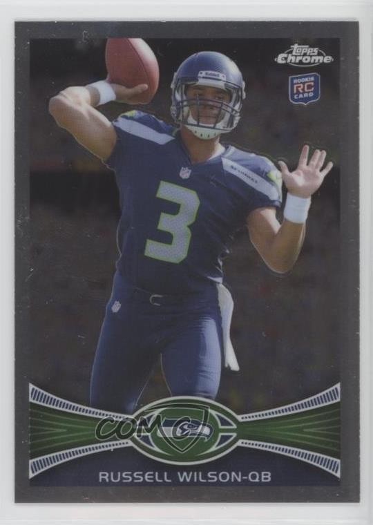 2012 Topps Chrome Russell Wilson (Throwing Hand Visible) #40 1ng8