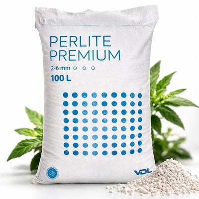 Perlite für Pflanzen Drainage Vulkangestein Anbau Blumenerde Erde Substrat Grow