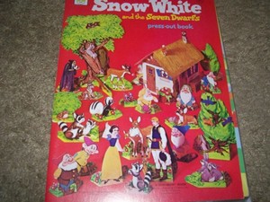 DISNEY SNOW WHITE PUNCH OUT AND BEDKNOBS AND BROOMSTICK PUNCH OUT