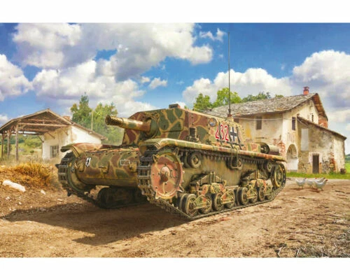 Modellini statici di veicoli militari Italeri sul guerra