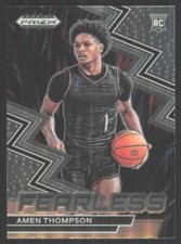 2023-24 Panini Prizm Draft Picks Fearless Amen Thompson #11