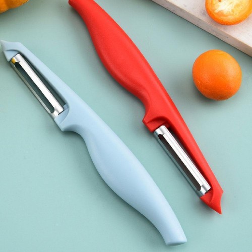 Kitchen Fruit and Vegetable Peeler Long Handle Fruit Carrot Easy Peeling. R1S5 - Imagen 8 de 20