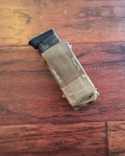 Pouch USMC for 9MM .45 Cal Pistol Mag Clip Ammo FSBE Multi-Tool Coyote Military