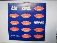 DIE ZWEI - Einsamkeit hat viele Namen - 7" Single  1982 Zensor ‎– Zensor CM 01 