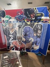 Fantasy football heavy duty cloth draft board NEW Read