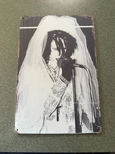 Rozz Williams / Christian Death Wedding Dress Goth Deathrock Metal Sign 8x12