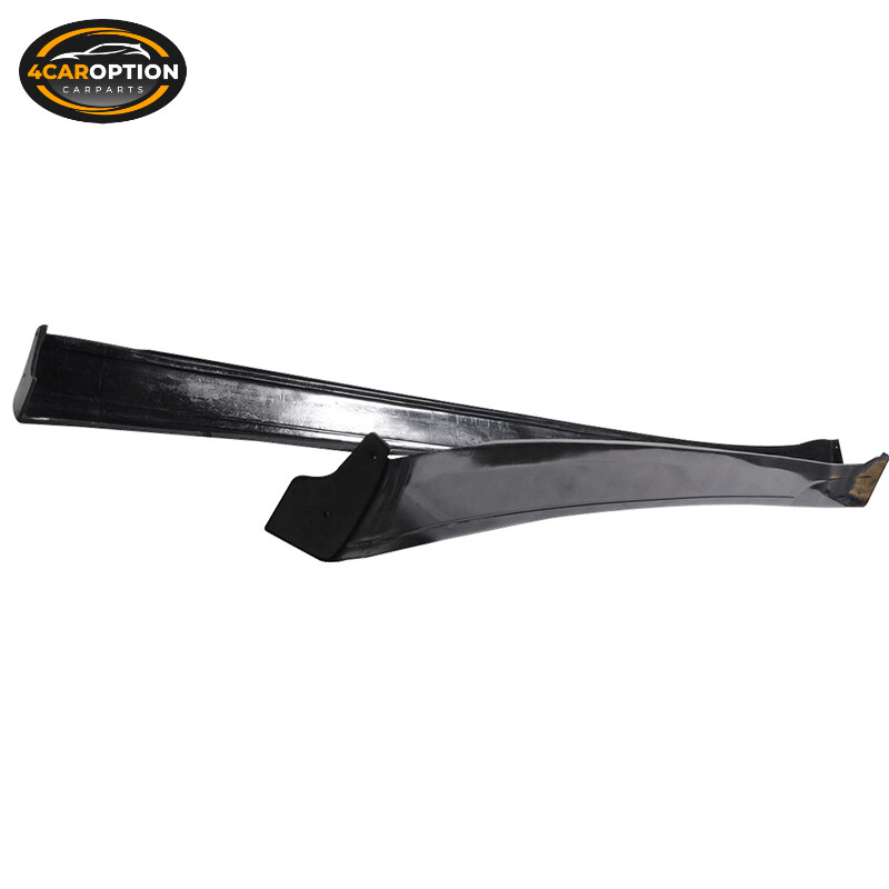 OEM Style Unpainted Side Skirts For 2009-2013 Toyota Corolla Sedan - PP Plastic