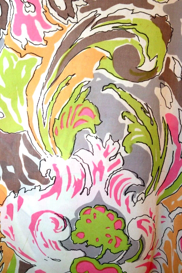 Juego de 2 pijamas Warners para mujer grandes de nailon vintage retro hippie boho años 60 Foto 3 de 4