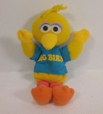 1997 Tyco Sesame Street Beans 8 Big Bird Plush