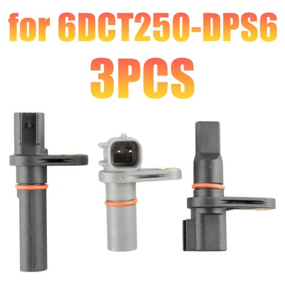 DPS6 6DCT250 Transmission Speed Sensor Kit 3Pcs/Set For Ford Focus Fiesta