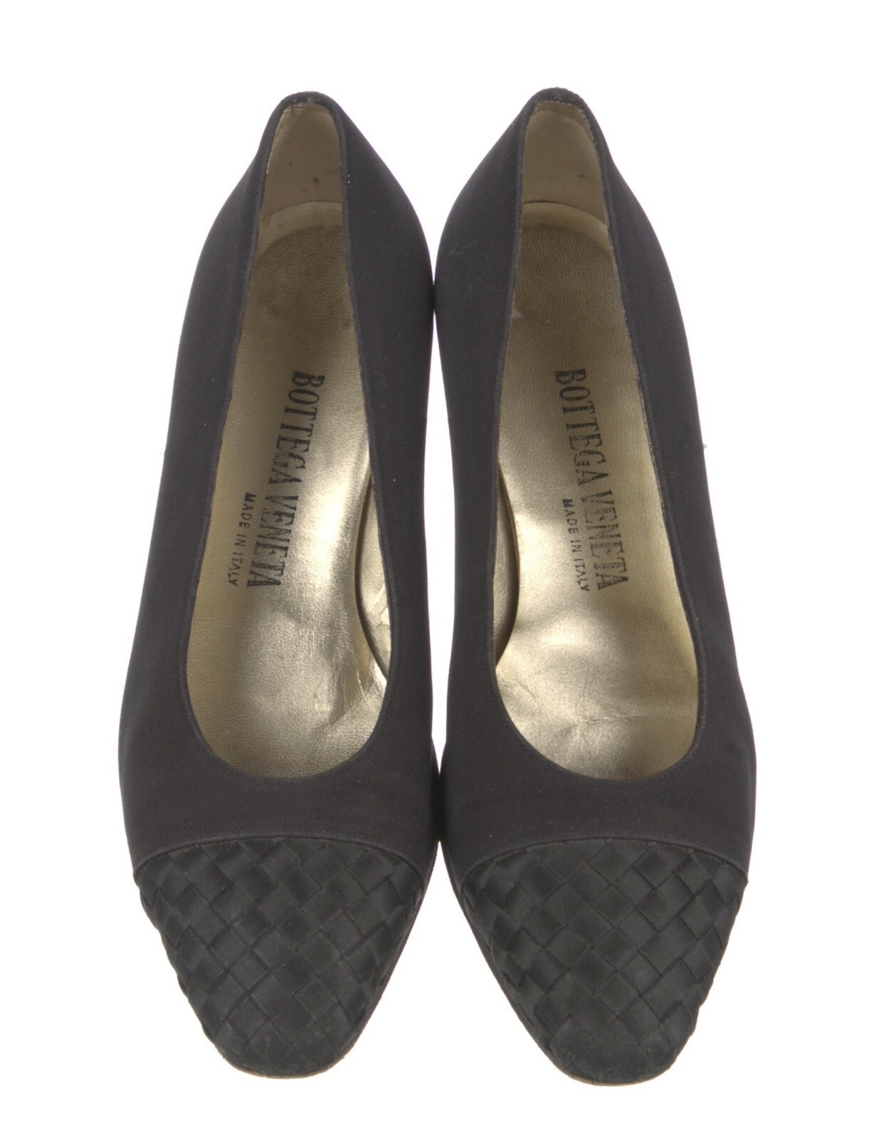 bottega veneta Authentic Solid Black Intrecciato … - image 3