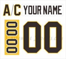 Hamilton Bulldogs Customized Number Kit For 2016-Present White Uniform