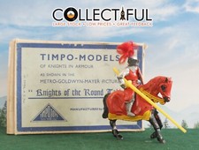 TIMPO LEAD FIGURE - KNIGHTS OF THE ROUND TABLE - KN70 - SIR LANCELOT - BOXED