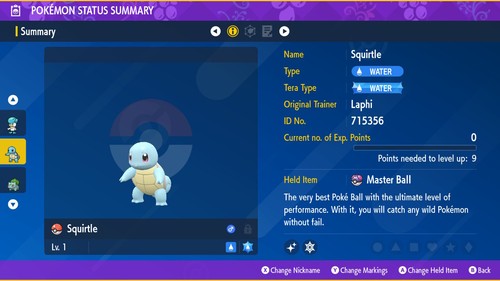 Choose Any Starter In Pokemon Scarlet Violet 6IV All Generation GEN Starters SV - Picture 2 of 37