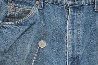 VTG 80s Levis Orange Tab Boot Cut Jeans 20517-0217 SZ 36X29 Cowboy