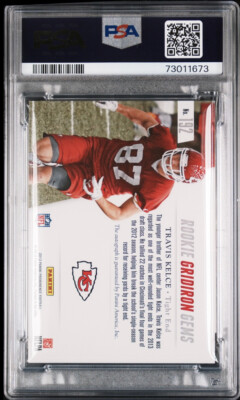 2013 Panini Prominence Gridiron Gems Signatures /200 Travis Kelce