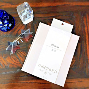 Undated Threshold Faux Leather Planner 7 In 1/2 In (56 Sheets)