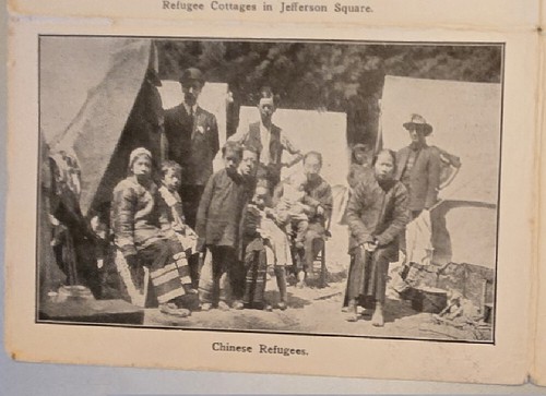 SAN FRANCISCO CA REFUGEE ENCAMPMENTS 4 POSTCARD SET EARTHQUAKE FIRE 1906 100624 - Picture 6 of 7