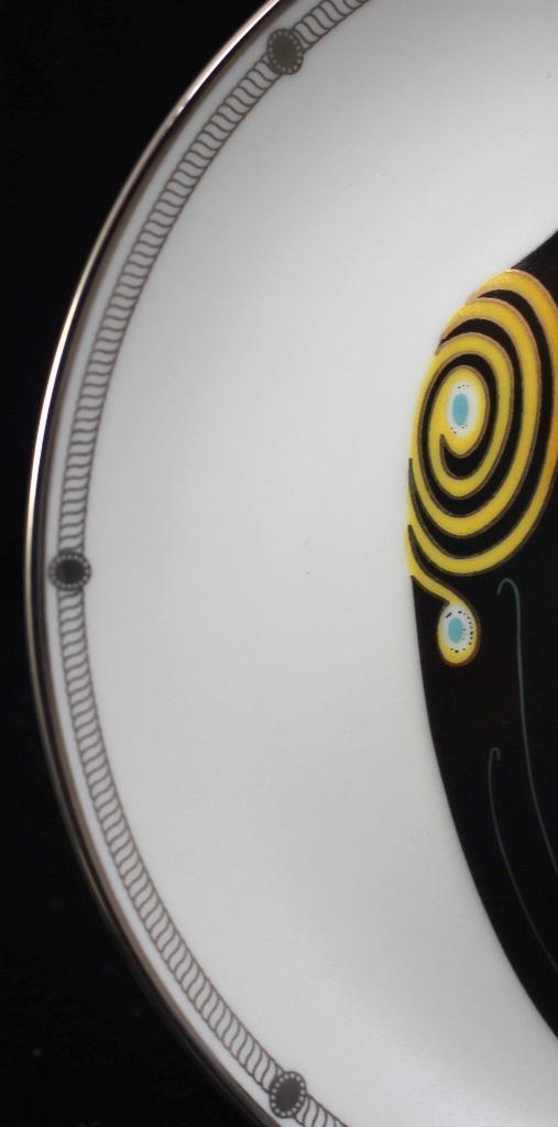 Franklin Mint House of Erte Collector Plate Pearls and Emeralds