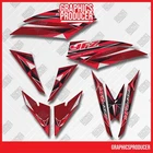 Yamaha Yfz450 Yfz 450R Replica Decals 2019 Red Model Graphics Kit Stickers Se