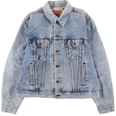 90's 80's Levi's 70506トラッカージャケット USA製 80s~90'S Levi's 70506-0216 denim jacket, denim jacket, made