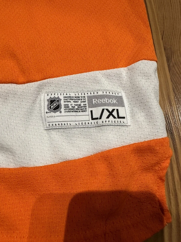 Футболка Винсента Лекавальера из Philadelphia Flyers Reebok Premier молодежная L/XL 2014 - Изображение 2 из 4