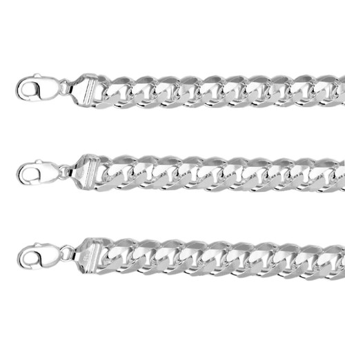 13mm-15mm Men Women .925 Sterling 