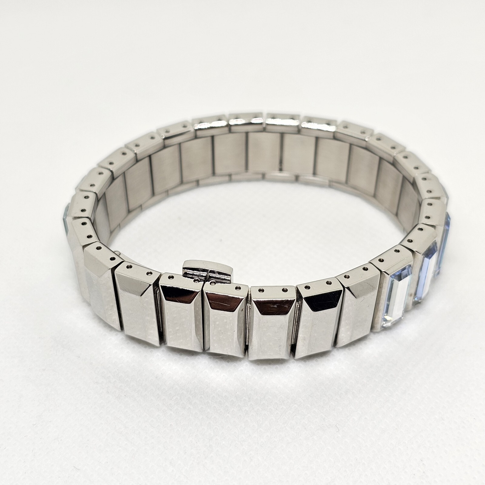 Retired Swarovski  Rectangular Crystal bracelet - image 10