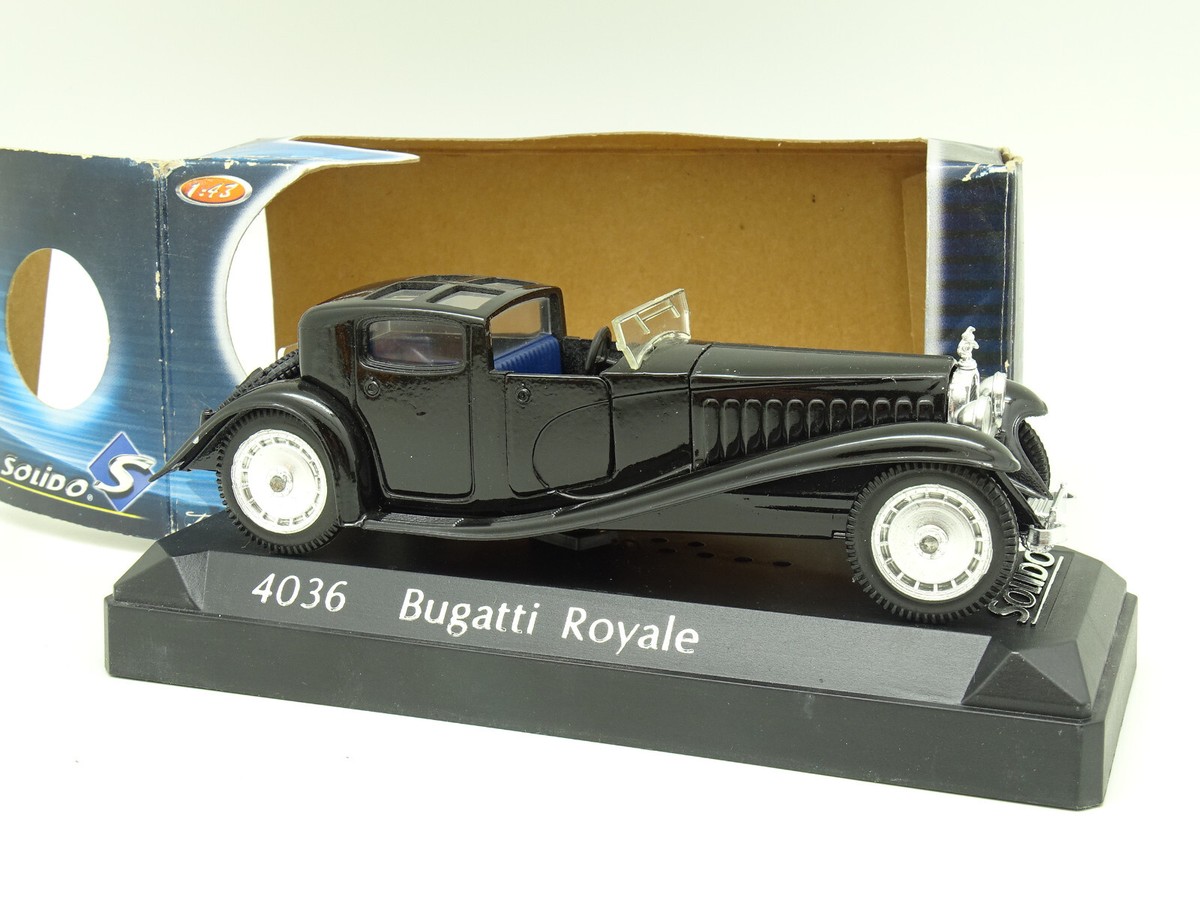 Solido bugatti royale coupe de ville type 41 1/43 noire