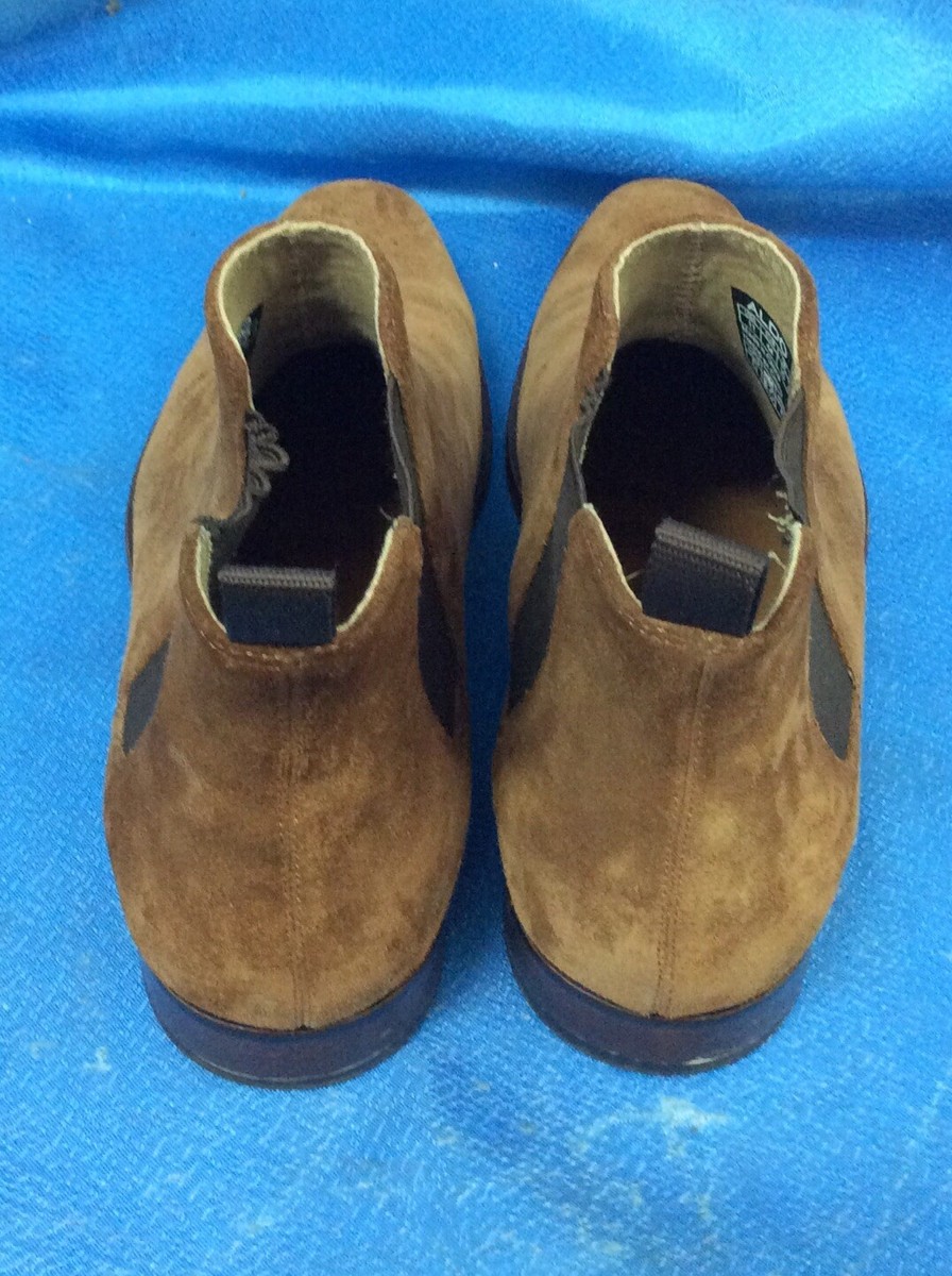 Aldo Mens CHELSEA BOOTS suede BROWN SIZE 11 USA -CLEAN- | eBay display picture 2